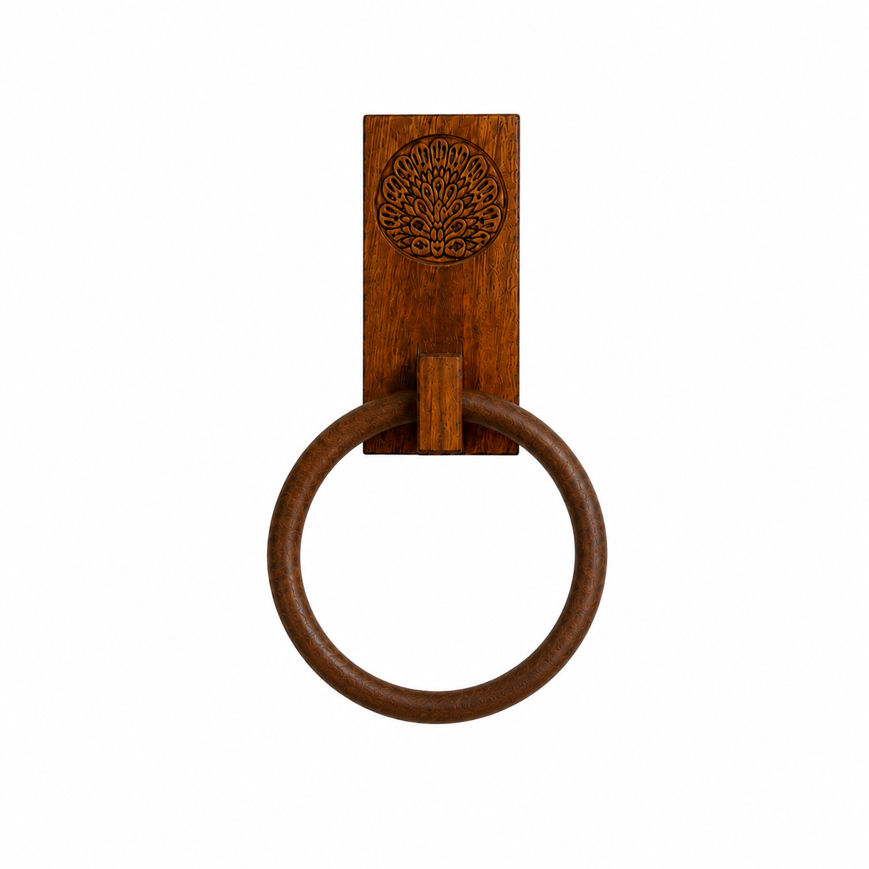 Wooden Towel Ring Holder