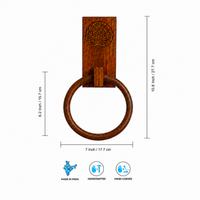 Wooden Towel Ring Holder